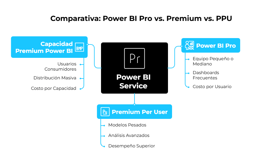 Cómo elegir Power BI Service